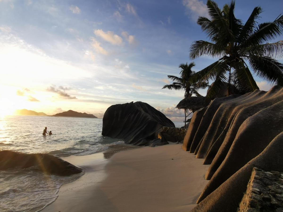 Chez Marva Grande Villa Coco 3 A 12 Personnes La Digue Luaran gambar
