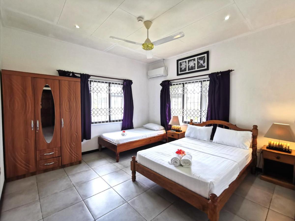 Chez Marva Grande Villa Coco 3 A 12 Personnes La Digue Luaran gambar